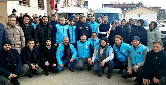 Edirne'den deprem bölgesine 33 din görevlisi gitti