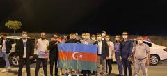 Azerbaycan’a destek konvoyu düzenlendi