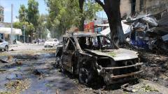 Somali'de yola tuzaklanan bomba patladı.. Türk mühendisleri koruyan 3 Somalili asker öldü