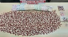 Tekirdağ'da 3 bin 578 uyuşturucu hap ele geçirildi, 4 şüpheli yakalandı