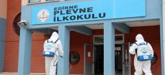 Edirne'de okullar Kovid-19 tedbirlerine göre eğitime hazırlanıyor