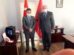 SANKON’dan Arnavutluk ve Uruguay ile iş birliği temasları