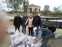 Kömürler dağılıyor