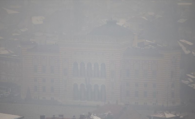 Saraybosna'da hava kirliliği sağlığı tehdit edecek boyuta ulaştı