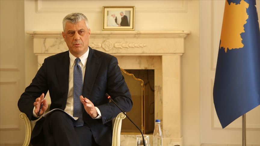 İstifa eden Kosova Cumhurbaşkanı Thaçi, Lahey’de gözaltına alındı