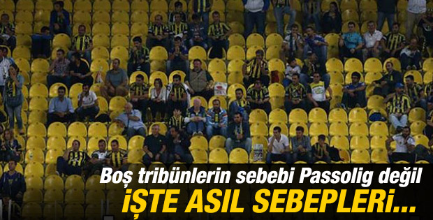 Boş Tribünlerin Sorumlusu Passolig mi?