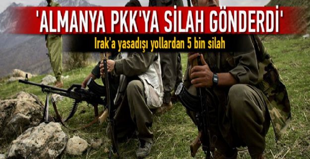 Şok iddia: 'Almanya’dan PKK’ya 5 bin tabanca gitti'