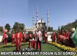 Mehteran konseri, vatandaşlardan ilgi gördü