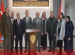 Yeşilay'dan Müdür Alçalar'a ziyaret