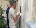 TARİHİ CAMİ MİNARESİNDEKİ PARATONERİN BAKIR BORUSU ÇALINDI