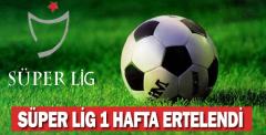 Spor Toto Süper Lig'e erteleme