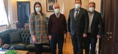 AK PARTİ EDİRNE HEYETİ ANKARA'DA GÖRÜŞMELERDE BULUNDU