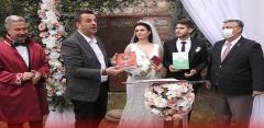 Necmi İğe Evi Etnografya Müzesi’nde ilk nikâh kıyıldı