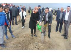 Havsa’da 700 fidan toprak ile buluştu
