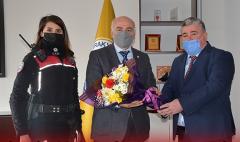 EDİRNE EMNİYET MÜDÜR YARDIMCISI AĞSAKAL, TIP BAYRAMI DOLAYISIYLA ZİYARETLERDE BULUNDU