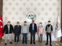 TYBB Edirne Şube Yönetimi’nden Keşan Belediye Başkanı Mustafa Helvacıoğlu’na ziyaret